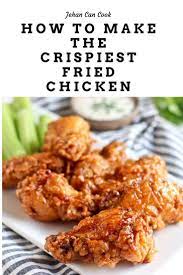 Crispy Fried Chicken Wings With Hot Honey Sauce Jehan Can Cook Recipe Chicken Wing Recipes Fried Honey Fried Chicken Hot Wings Recipe Fried