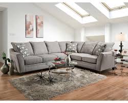 4810 5 Seat Sectional Sofa By American Furniture At Miskelly Furniture Furniture Living Room Sectional Light Gray Sofas