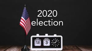 4.5 out of 5 stars American Flag And Vintage Clock With Calendar Showing 2020 Election Date Creative Commons Bilder