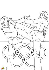 Karate Coloring Pages For Kids Tae Kwon Do Pinterest Coloring Pages Taekwondo Coloring Pages For Kids