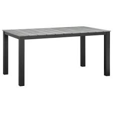 Discover great dining in the great outdoors all year long! Maine 63 Outdoor Aluminum Dining Table Transitional Outdoor Dining Tables By Modway Houzz