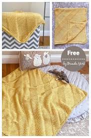 This chunky blanket knits up faster than most! C2c Baby Blanket Free Knitting Pattern
