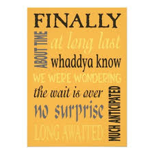 Finally Married Funny Post Wedding Invitation Zazzle Com Funny Wedding Invitations Wedding Humor Wedding Announcements Funny