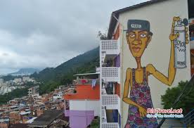 Santa marta's location in the south of rio and its openness to tours have an important context. Santa Marta Favela Riotravel