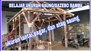Check spelling or type a new query. Video Cara Membuat Gazebo Bambu Cek Bahan Bangunan