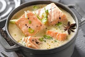 La Blanquette De Saumon Simple Et Si Bon Blanquette De Saumon Recettes De Cuisine Blanquette