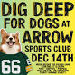 Dig Deep for Dogs - Arrow Sports Club, 6202 Schofield Ave Event Image