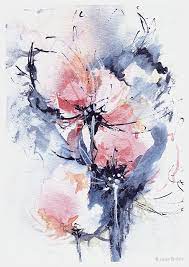 Watercolor Abstract Painting 243