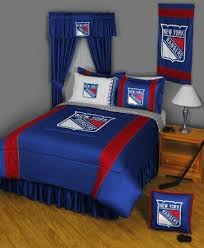 Ny New York Rangers Bedding Set Nhl 6 Pc Twin Comforter Bed Set By Teamcovers 166 89 Nhl Hockey 6 Pc Inc New York Rangers Comforter Sets Twin Bed Sets