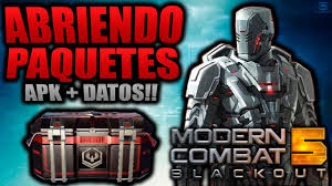 Modern combat 5 blackout es un juego de acción para android. Modern Combat 5 Blackout Pack Opening Descargar Apk Sd Mc5 By Mafia Gameplays