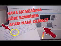 16 kasım, 2020 admin yalıtım seçenekleri yorum yazılmamış. Kombi Ayari Dis Hava Sicakligina Gore Nasil Olmali Youtube