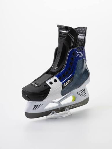 First photo — a fully custom EAZY skate. Custom boot, mounted holder, and  blades — completed exactly as ordered. All other photos are visual  examples. These are custom-made boots placed on our