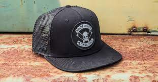 Rogue International Flat Bill Hat Flat Bill Hats Black Trucker Hat Flat Bill