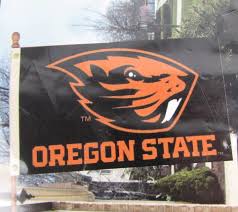 Oregon State Beavers Osu Flag 3 X 5 University Football Flag Banner Black Orange Examine Our Phot Oregon State Beavers Oregon State Flag Football