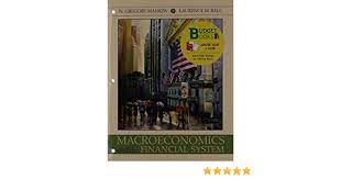 Macroeconomics And The Financial System Budget Books 9781429272919 Economics Books Amazon Com