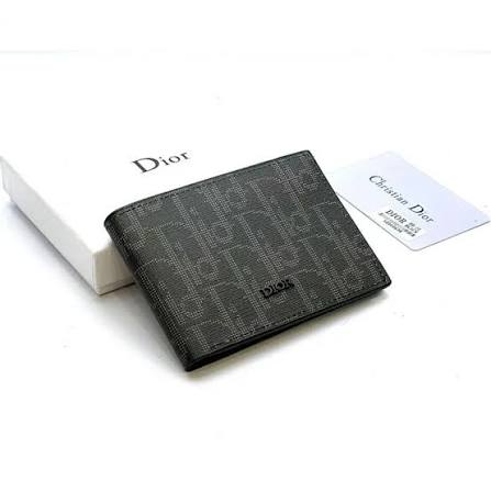 Dior Wallet, black-grey