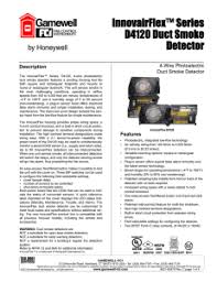 This acp duct smoke detector uses photoelectric sensor technology to protect against smoke and fires in these ducts. Dh 98 Conventional Duct Detector