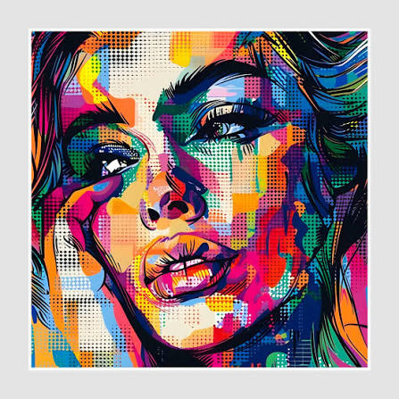 Funky Comic Pop Art Wall Art Print – Jazz It Up Interiors