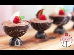 You Will Love These Chocolate Mousse Bowls And It S A Simple And Delicious Dessert That Chocolate Mousse Recipe Chocolate Bowls Simple Chocolate Mousse Recipe