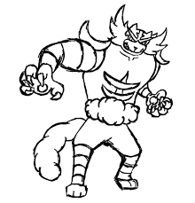 Incineroar coloring pages (image info: Incineroar Cosmog Pokemon Amino Coloring Home