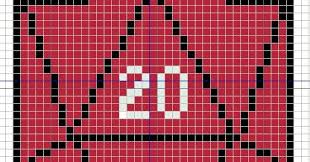 Undercover place cross stitch pattern pdf format | etsy. Buzy Bobbins D20 Cross Stitch Design