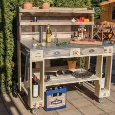 Grill Tisch Captain Cook Basic Top Palettenmobel Selber Bauen Grilltisch Gartenmobel Aus Europaletten