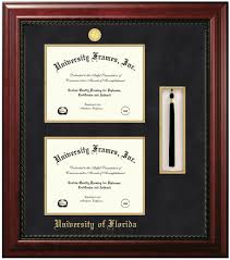 This is the perfect place for your graduate to store all their cherished small mementos and photographs from their time at school. Double Diploma Frame Double Degree Frames University Frames