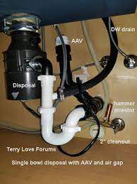 Once connected at the sink drain, the dishwasher connector is attached. Should I Add An Aav To My Single Bowl Kitchen Sink Terry Love Plumbing Advice Remodel Diy Professional Forum