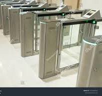 Automatic Entrance Ticket Gate Subway Entrance