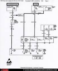 Schematic of 1998 chevy lumina ltz 3.8l air conditioner. Chevrolet Lumina 4t60e Transmission Shifting Issues