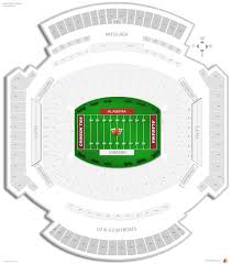 Bryant Denny Stadium Visitor Seating Chart 2019