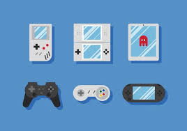 Vector Video Game Icons Vector Art Design Vector Free Vector Art