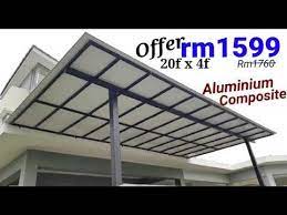 Aluminium can be painted in any kind of colour. Awning Aluminium Composite Youtube