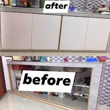 Check spelling or type a new query. Projek Diy Kabinet Dapur Dengan Bajet Tak Sampai Rm 230 Hias My