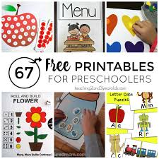 Games, puzzles, and other fun activities to help kids practice letters, numbers, and more! Big Collection Of Free Preschool Printables For School And Home