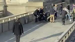 London terror attack breaking news, photos and videos on the london bridge attack and westminster bridge attack plus more on isis terrorists and victims. London Bridge Video Shows Public Confront London Bridge Attacker Bbc News