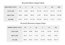 wakeboard size charts