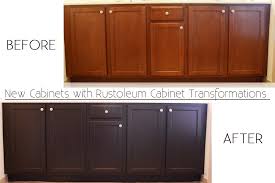 rust oleum cabinet transformations