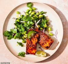 We did not find results for: Teriyaki Salmon With Edamame Bean Salsa Daily Mail Online