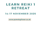 Learn Reiki 1 Retreat event image