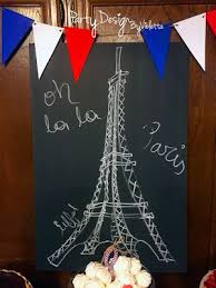 Red Blue And White Bastille Day And 4th Of July Party Decoration French Themed Parties French Party Paris Theme Party