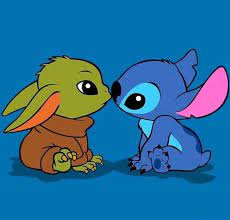He is the beast's majordomo who was turned into an enchanted pendulum clock, by the enchantress's curse. Baby Stitch And Baby Yoda Wallpaper Novocom Top