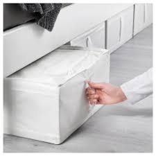 Above, a storage bed that uses parts of ikea's stolmen closet system as its basis. Home Storage Solutions Ikea Skubb Black Under Bed Wardrobe Storage Case Box 44 X 55 X 19 Cm Kisetsu System Co Jp