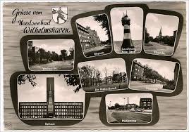 Grusse Vom Nordseebad Wilhelmshaven Postkarte Horst Schmidt 1964 Hometown Frame Places To Visit