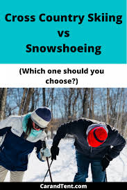 Snowshoeing Vs Cross Country Skiing Which One To Do In 2020 Cross Country Skiing Skiing Nordic Skiing