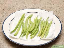 Some people like to wait until. 3 Ways To Clean Green Beans Wikihow