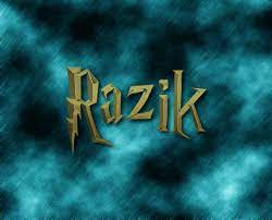 Razik Logo Free Name Design Tool From Flaming Text