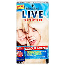 Google blonde hair, and no two photos will look the same. Schwarzkopf Live Color Xxl Hd Intense Colour Permanent Coloration 00b