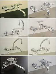Товар 3 vintage american standard white porcelain cast iron wall mount sink 20 x 18 2 photos do not convey the color well, it is not tan as it appears in the photo, it is a beautiful peach sink which ranges in appearance from light peach in sunlight to almost pink in incandescent light. 8 Vintage Style Wall Mount Kitchen Faucets