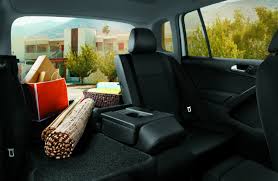 Of cargo room with the seats folded; Volkswagen Tiguan 2019 Cargo Space